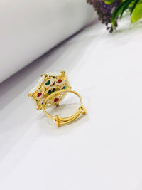 Thumbnail for Kundan Pearl Ring
