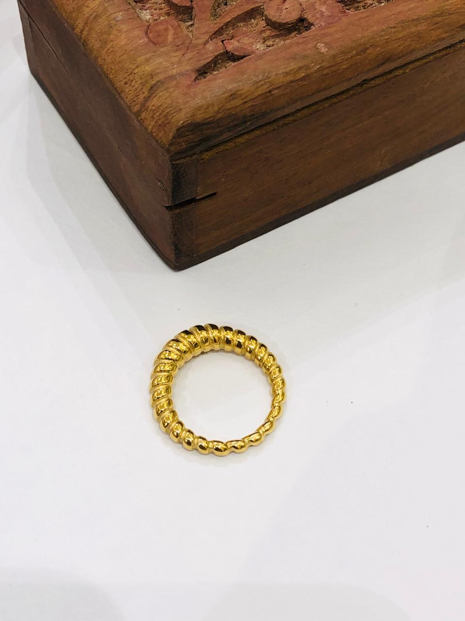 Golden Bliss Ring