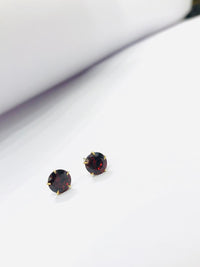 Thumbnail for Red Gem Stone Earrings