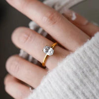 Thumbnail for Oval Golden Ring