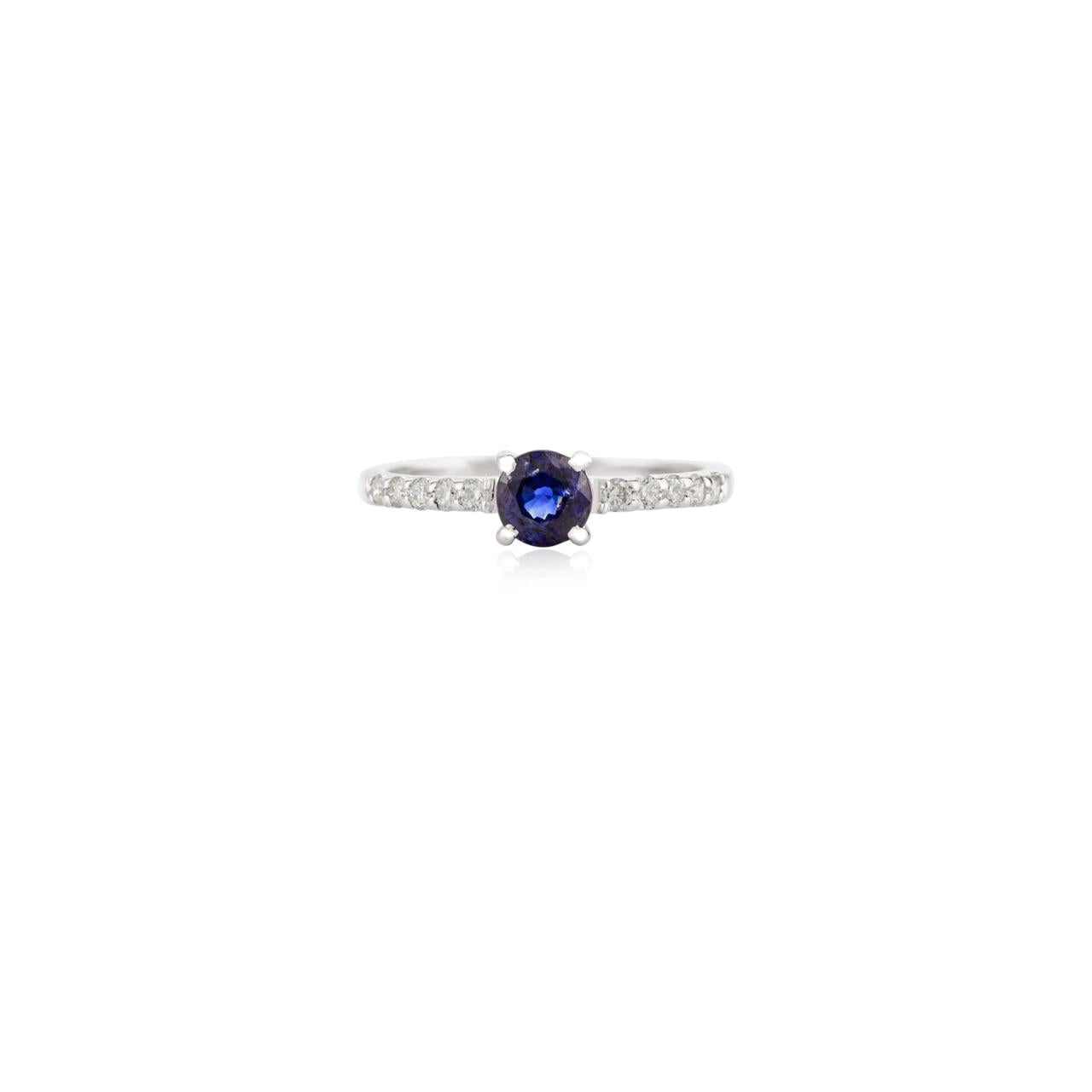 Minimal Blue Ring