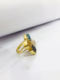 Thumbnail for Raw Stone Golden Ring