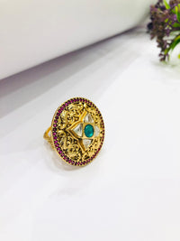 Thumbnail for Aurum Bloom Ring
