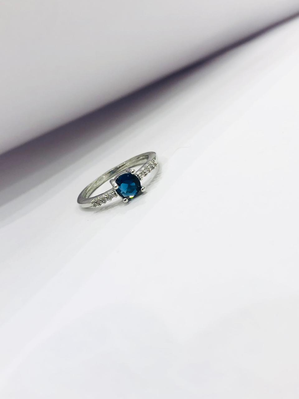 Minimal Blue Ring