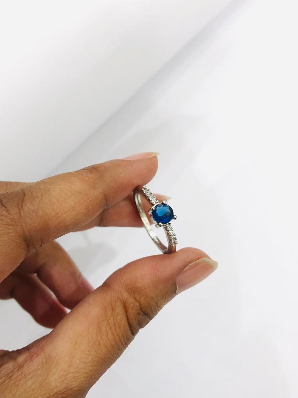 Minimal Blue Ring