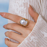 Thumbnail for Mother Pearl Golden Ring