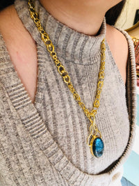 Thumbnail for Antique Turquoise Long Chain
