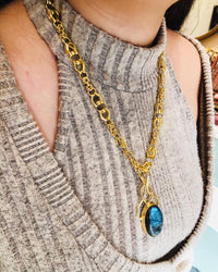 Thumbnail for Antique Turquoise Long Chain