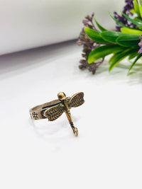 Thumbnail for 925 Silver Fly Charm Ring