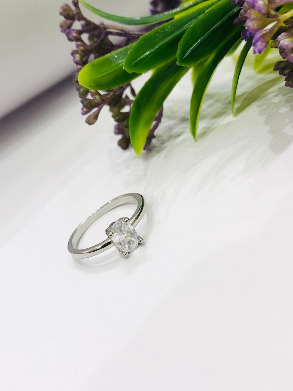 925 Silver Oval Dream Ring