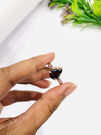 Thumbnail for 925 Silver Garnet Glow Ring