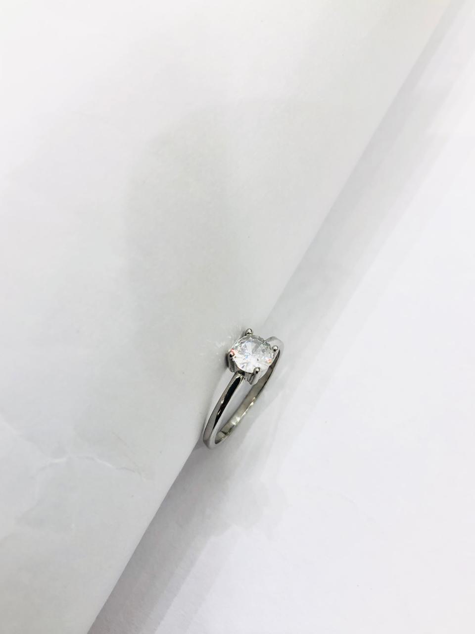 925 Silver Round Plain Ring