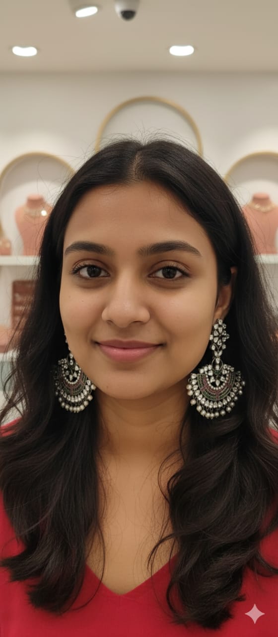 Antique Chandbali Earrings