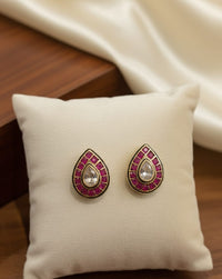 Thumbnail for Ruby Glow Earrings