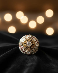 Thumbnail for Polki Enamel Ring