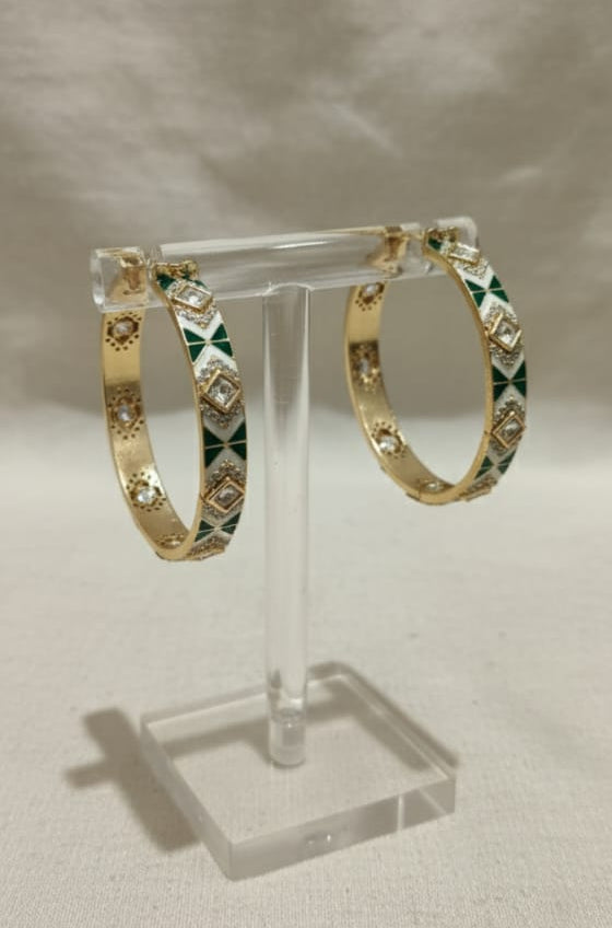 Zeenat Hoops Earrings