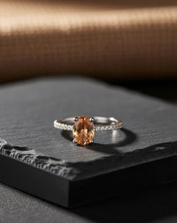 Thumbnail for 925 Silver Champagne Ring