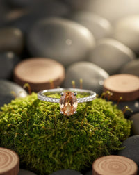Thumbnail for 925 Silver Champagne Ring