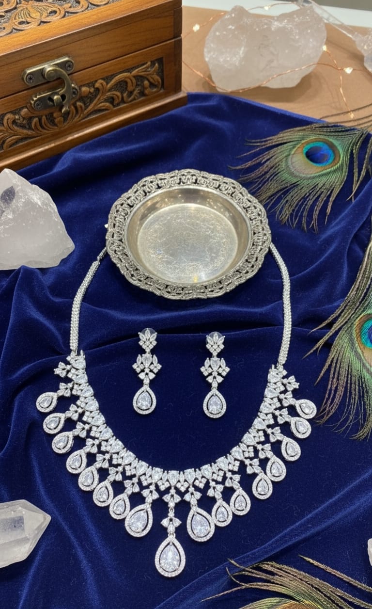 Majestic Spark Necklace Set