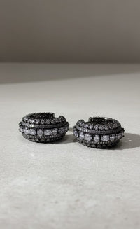 Thumbnail for Drop Stone Oxidised Earrings