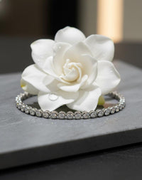 Thumbnail for 925 Silver Round Tennis Bracelet