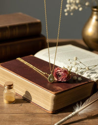 Thumbnail for Golden Drop Stone Chain