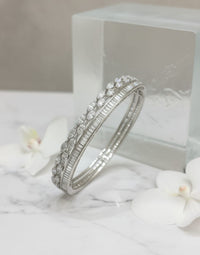 Thumbnail for 925 Silver Drop Baguette Bracelet