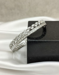 Thumbnail for 925 Silver Drop Baguette Bracelet