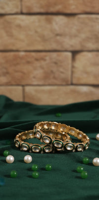 Thumbnail for Old-World Gold Bangle