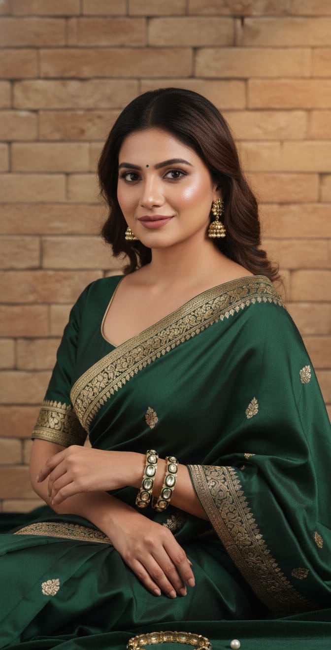 Old-World Gold Bangle