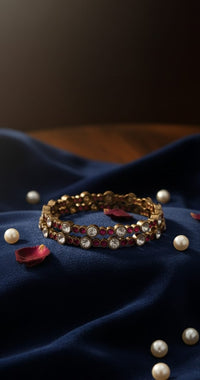 Thumbnail for Ruby Royalty Bangle