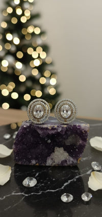 Thumbnail for Dusky Polki Stud Earrings