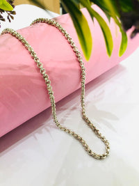 Thumbnail for 925 Silver Round Lock Chain