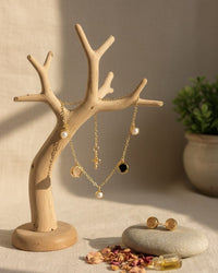 Thumbnail for Rustic Aura Multi-Stone Necklace Set