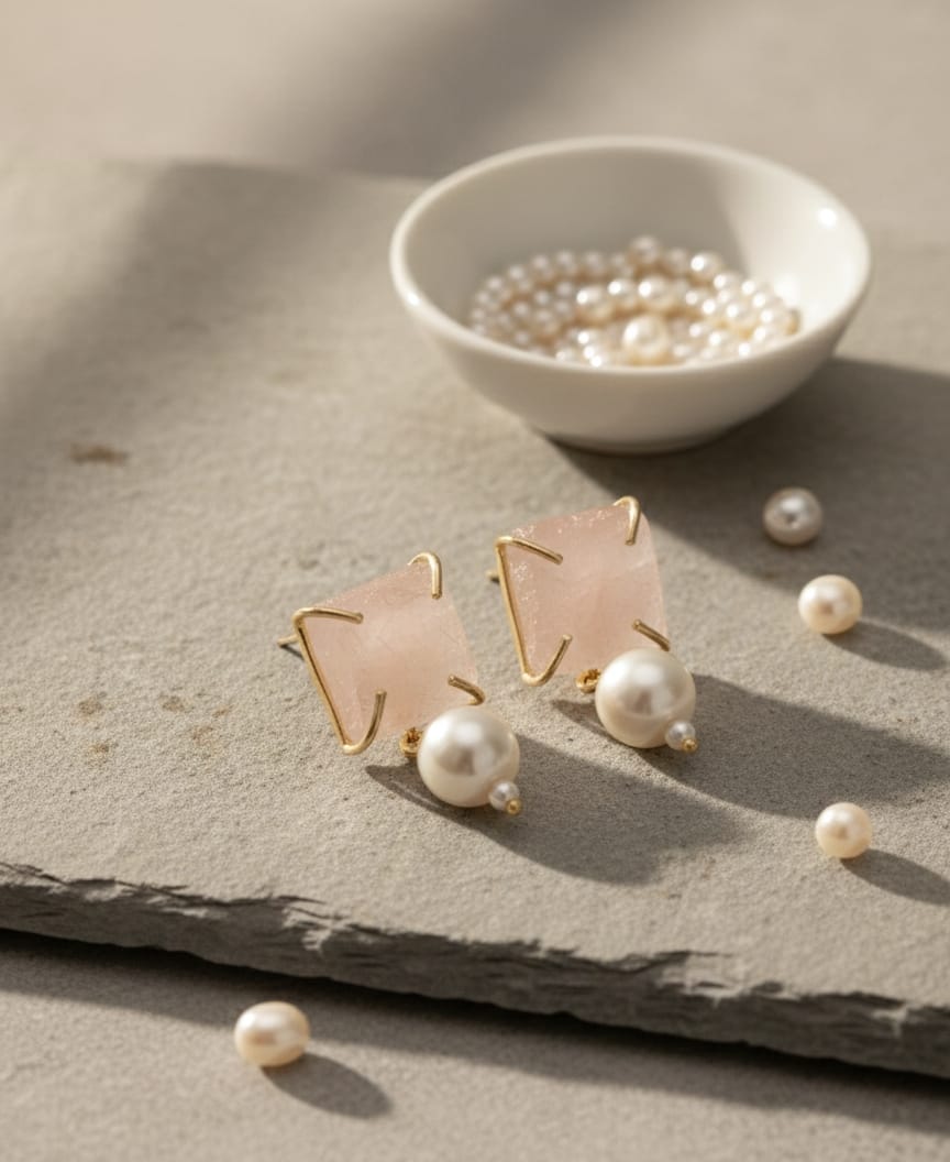 Blush Pearl Earrings