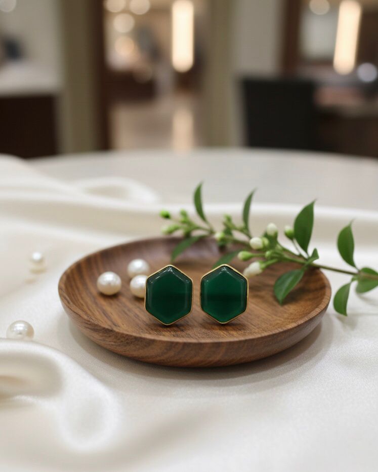 Green Chic Earrings