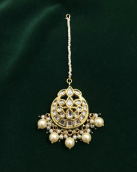 Thumbnail for Chand Kundan Pearl Mang Tika