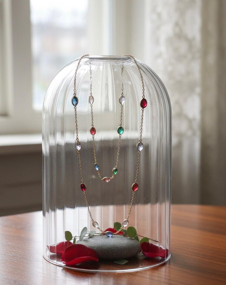 Multi Color Drop Long Chain