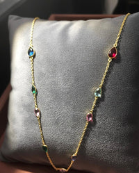 Thumbnail for Multi Color Drop Long Chain