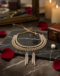 Thumbnail for Dust Golden Spark Necklace Set