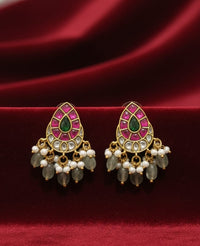 Thumbnail for Anaya Ruby Mint Earrings