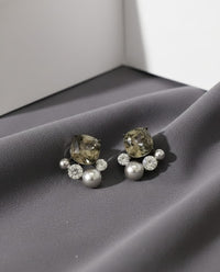 Thumbnail for Midnight Pearl Bloom Earrings