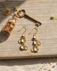 Thumbnail for Sunpetal Pink Drop Earrings