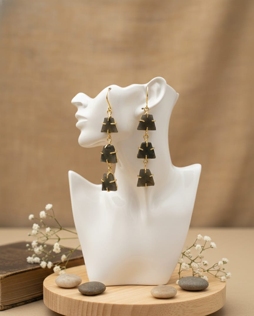 Green Earth Earrings