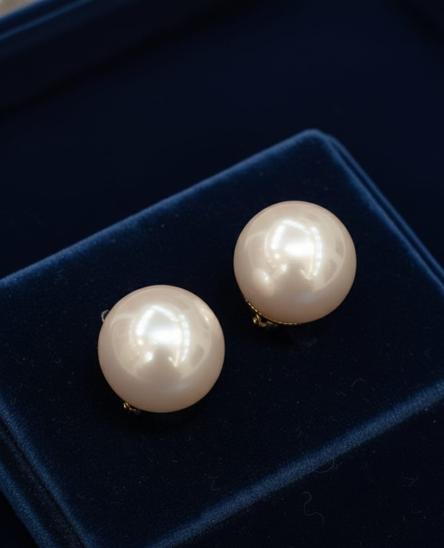 Blush Pearl Bloom Earrings
