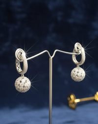 Thumbnail for Shinning Ball Hoop Earrings