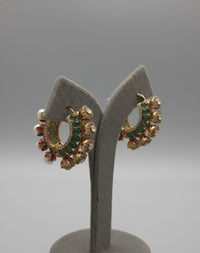 Thumbnail for Pearl Maharani Hoop Earrings