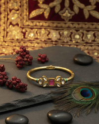 Thumbnail for Ruby Kundan Bracelet
