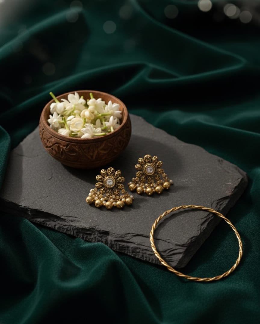Swarna Pushpa Earrings