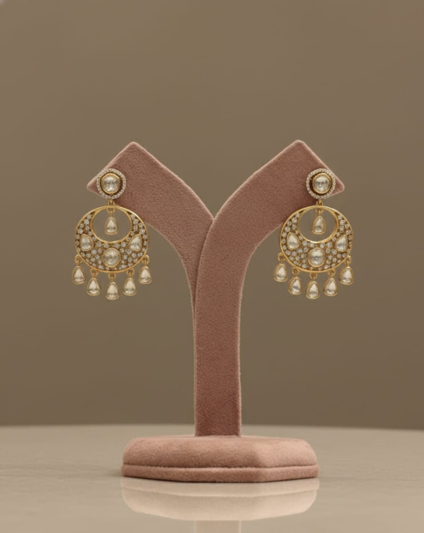 Golden Grace Chand Earrings